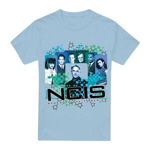 NCIS Mens Cast T-Shirt / Light Blue